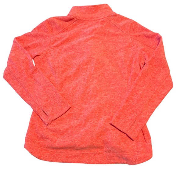 Duluth Trading Co Womens Fleece Jacket Coral Pink Heathered Full Zip L - Picture 3 of 5